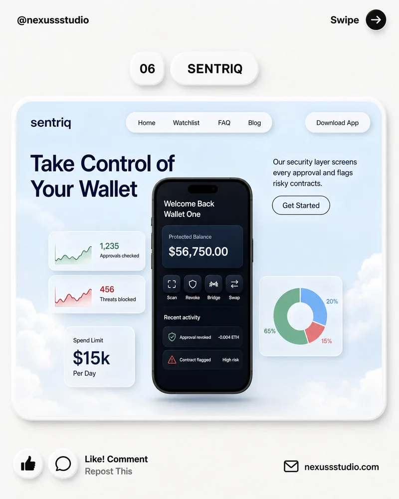 Sentriq design