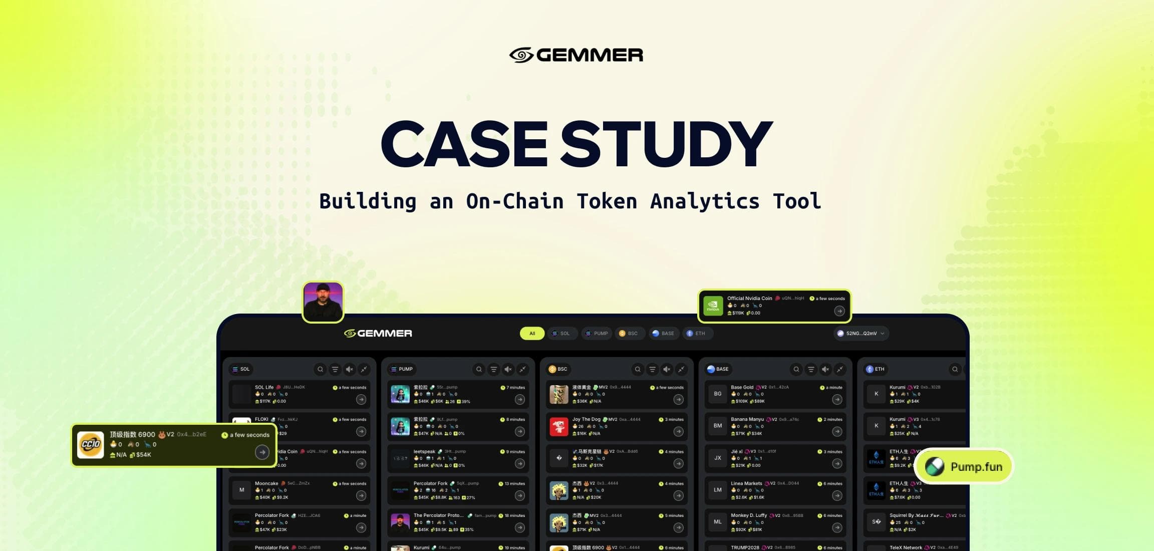 Building an On-Chain Token Analytics Tool – Gemmer Case Study